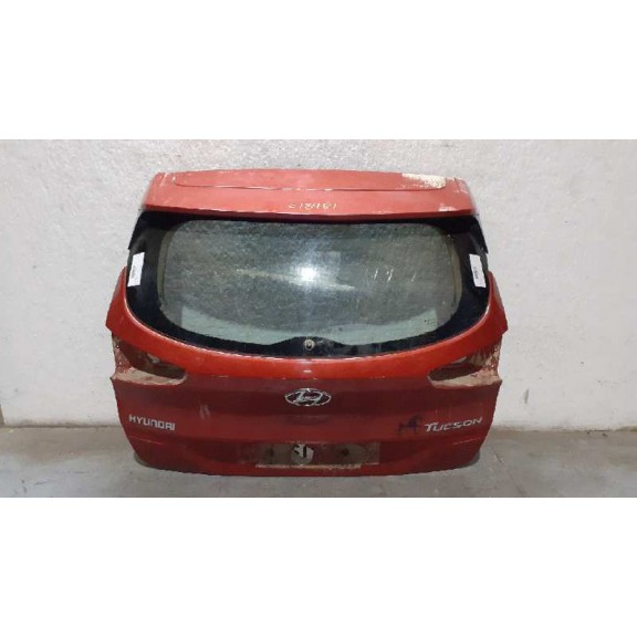 Recambio de porton trasero para hyundai tucson 25 aniversario 4x2 referencia OEM IAM 73700D7000 ALERÓN RAJADO SIN ACCESORIOS