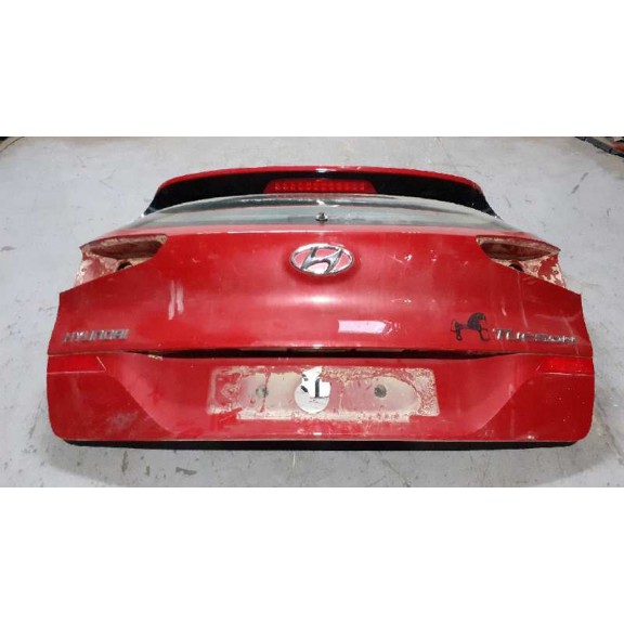 Recambio de porton trasero para hyundai tucson 25 aniversario 4x2 referencia OEM IAM 73700D7000 ALERÓN RAJADO SIN ACCESORIOS