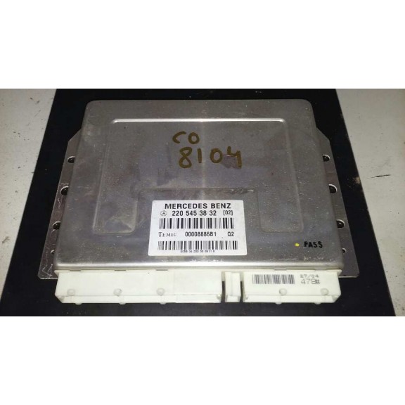 Recambio de centralita suspension para mercedes-benz clase s (w220) berlina 500 (220.075) referencia OEM IAM 2205453832  TEMIC