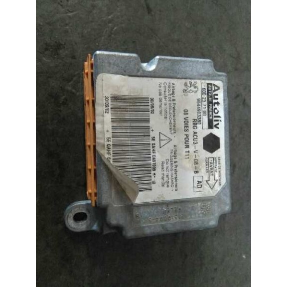 Recambio de centralita airbag para peugeot 206 berlina x-line referencia OEM IAM   