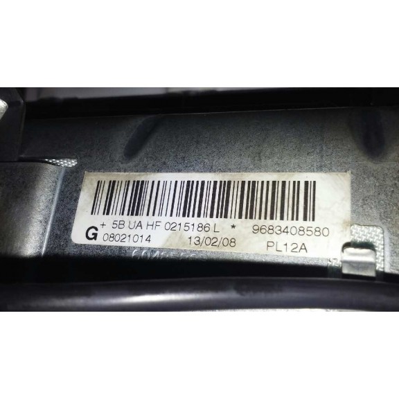 Recambio de airbag delantero derecho para peugeot 207 sw confort referencia OEM IAM 9683408580  