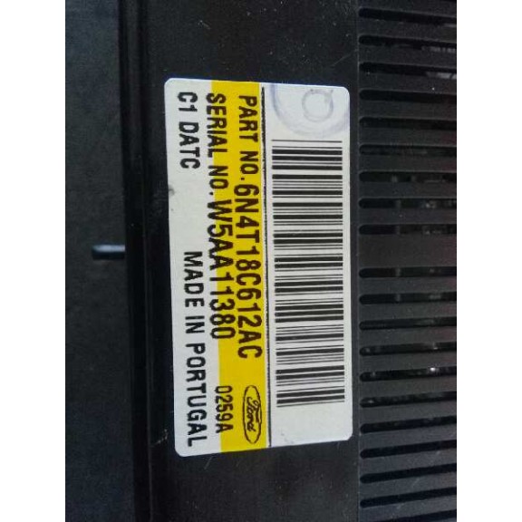 Recambio de mando climatizador para ford focus berlina (cap) ambiente (d) referencia OEM IAM 6N4T18C612AC  