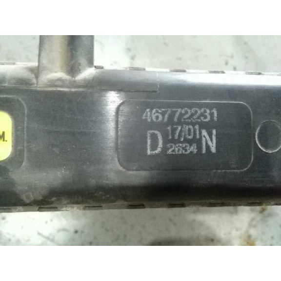 Recambio de radiador agua para fiat brava (182) td 100 el referencia OEM IAM   59X38