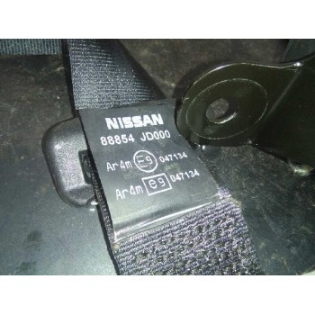 Recambio de cinturon seguridad trasero central para nissan qashqai (j10) acenta referencia OEM IAM 88854JD000  5P NEGRO