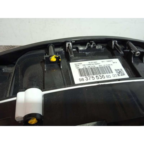Recambio de cuadro instrumentos para citroën c3 feel referencia OEM IAM 9837553680 FUNCIONA 220KMH--7000RPM