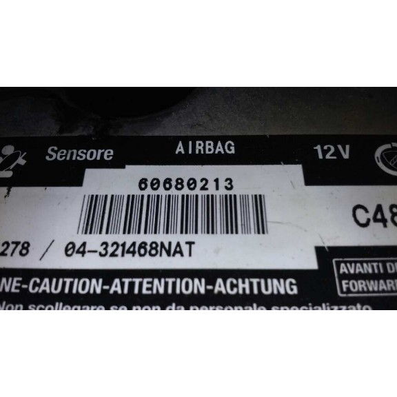 Recambio de centralita airbag para alfa romeo 156 2.4 jtd 20v distinctive referencia OEM IAM 60680213  