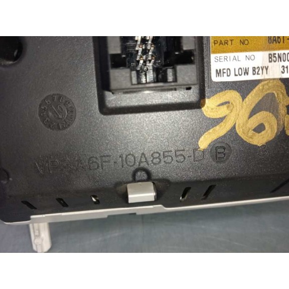 Recambio de display para ford fiesta (cb1) ghia referencia OEM IAM 8A6T18B955ZA 8A6F10A855DB PANTALLA MULTIFUNCION