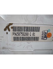 Recambio de cuadro instrumentos para citroën c2 vtr referencia OEM IAM P9650758280 9650758280  2