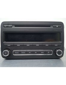 Recambio de sistema audio / radio cd para skoda fabia (5j2 ) 1.2 12v referencia OEM IAM 5J0035161G  