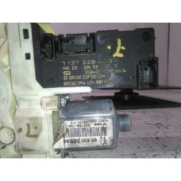 Recambio de motor elevalunas delantero derecho para peugeot 407 st confort pack referencia OEM IAM 9663036580  