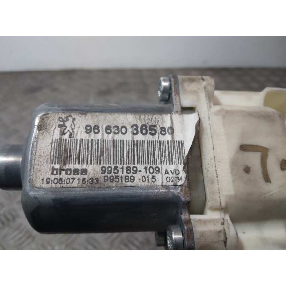 Recambio de motor elevalunas delantero derecho para peugeot 407 st confort pack referencia OEM IAM 9663036580  