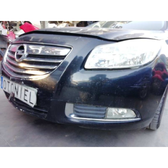 Recambio de paragolpes delantero para opel insignia berlina 2.0 cdti cat referencia OEM IAM  NEGRO PINTURA MAL