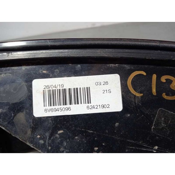 Recambio de piloto trasero derecho para skoda fabia 1.0 mpi referencia OEM IAM 6V6945096  