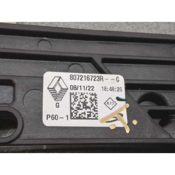 Recambio de elevalunas delantero izquierdo para renault clio v referencia OEM IAM 807216723R  6 PINES