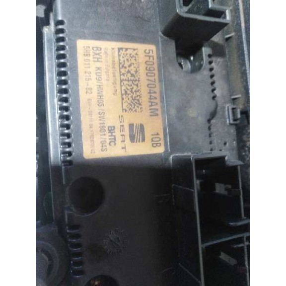 Recambio de mando climatizador para seat leon st (5f8) reference plus referencia OEM IAM 5F0907044AM  