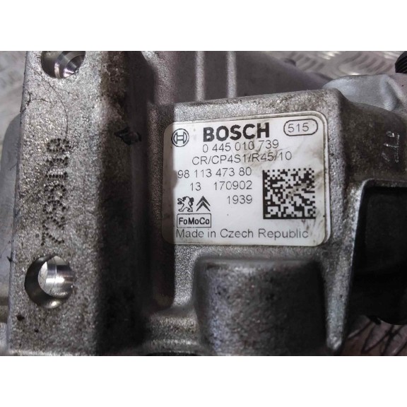 Recambio de bomba inyeccion para peugeot 207 1.4 hdi referencia OEM IAM 0445010739  