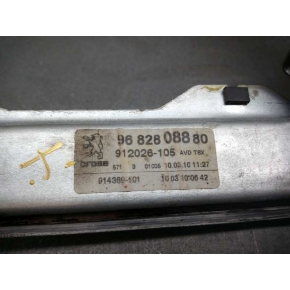 Recambio de elevalunas delantero derecho para peugeot 5008 premium referencia OEM IAM 9682808880 912026105 6 PINES