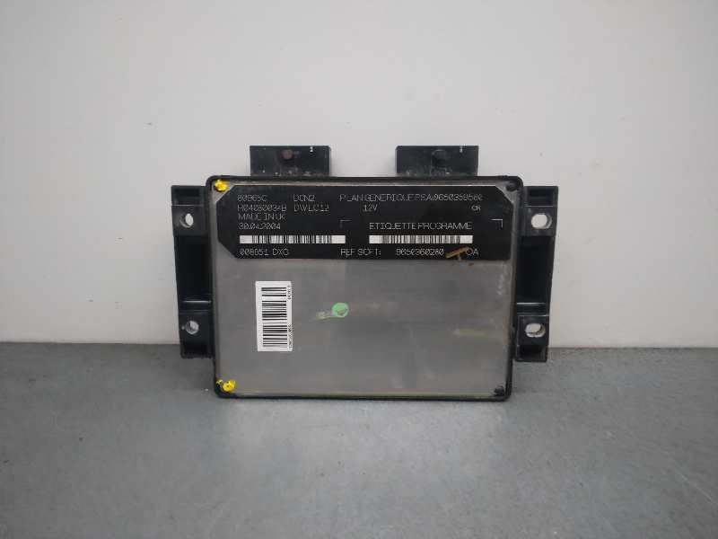 Recambio de centralita motor uce para citroën berlingo 1.9 diesel referencia OEM IAM 9650360280  