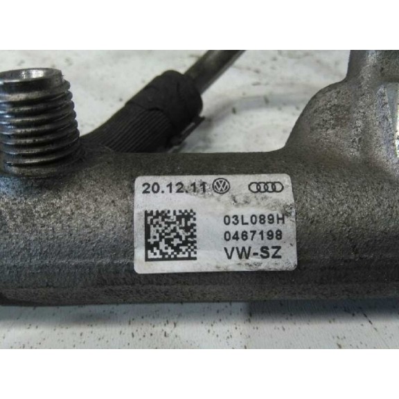Recambio de rampa inyectora para seat ibiza (6j5) 1.6 tdi referencia OEM IAM 03L130089H  