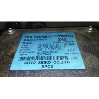 Recambio de centralita direccion para citroën c3 1.1 sx referencia OEM IAM 9652024280  