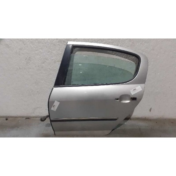 Recambio de puerta trasera izquierda para peugeot 407 st sport referencia OEM IAM  GRIS PLATA 