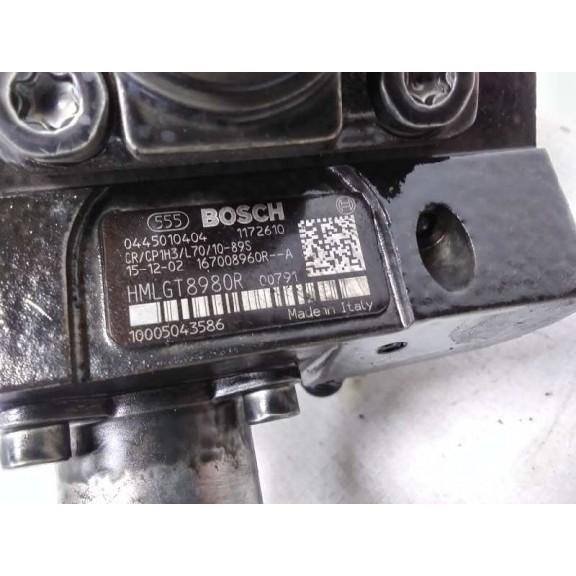 Recambio de bomba inyeccion para nissan qashqai (j11) acenta 4x4 referencia OEM IAM 0445010404  
