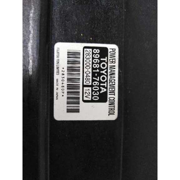 Recambio de modulo electronico para lexus ct 200h referencia OEM IAM 8968176030 2830000480 