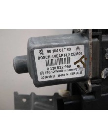 Recambio de elevalunas delantero izquierdo para peugeot 208 referencia OEM IAM 9816402180 9816401780 6 PINES 2