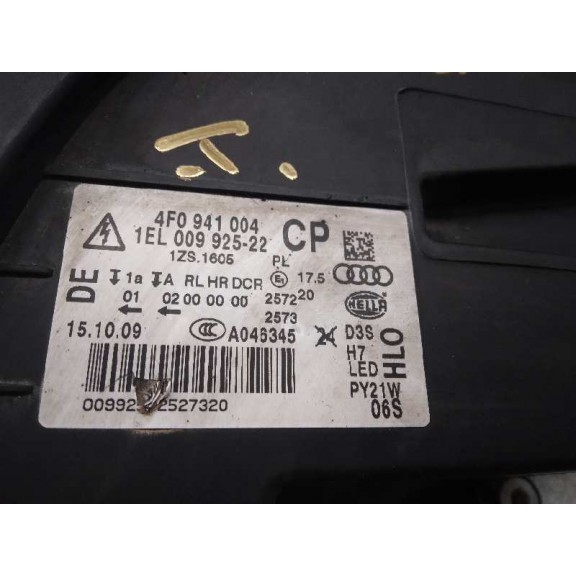 Recambio de faro derecho para audi a6 avant (4f2) 2.8 fsi referencia OEM IAM 4F0941004 XENON 