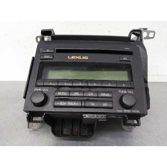 Recambio de sistema audio / radio cd para lexus ct 200h referencia OEM IAM 8612076140  