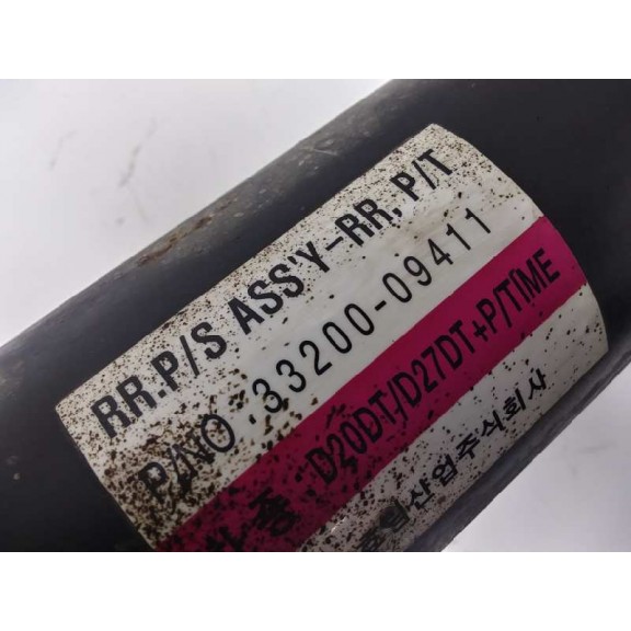 Recambio de transmision central para ssangyong actyon 200 xdi referencia OEM IAM 3320009411  