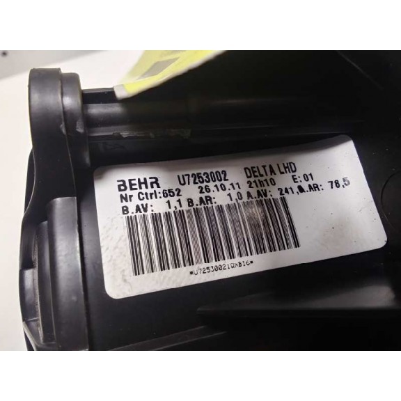 Recambio de motor calefaccion para opel astra j gtc sport referencia OEM IAM U7253002  