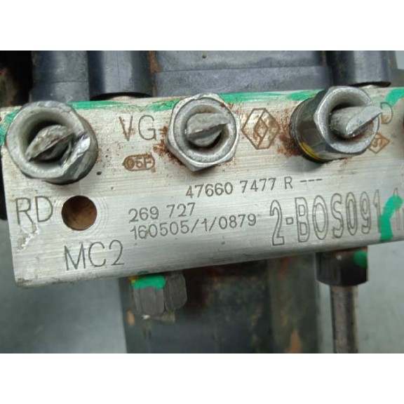 Recambio de abs para dacia duster ambiance 4x2 referencia OEM IAM 476607477R 2265106516 0265956403