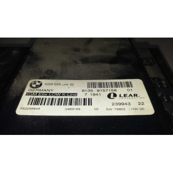Recambio de modulo electronico para bmw serie 5 berlina (e60) 520d referencia OEM IAM 6135915158  