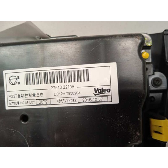 Recambio de mando climatizador para renault kadjar business referencia OEM IAM 275102210R  