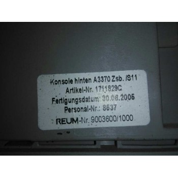 Recambio de guantera para opel zafira b 1.9 cdti referencia OEM IAM 1711829C TECHO DELANTERA