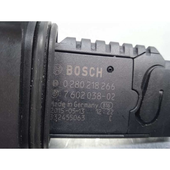 Recambio de caudalimetro para bmw serie 3 lim. (f30) 320i referencia OEM IAM 7602038 0280218266 4 PINS