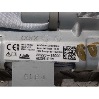 Recambio de airbag cortina delantero derecho para ssangyong tivoli referencia OEM IAM 8622035000  