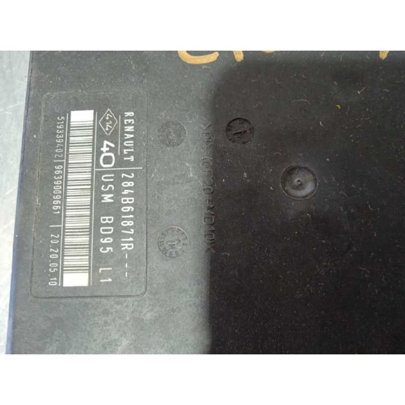 Recambio de centralita bsi para renault megane iii berlina 5 p dynamique referencia OEM IAM 284B61871R  