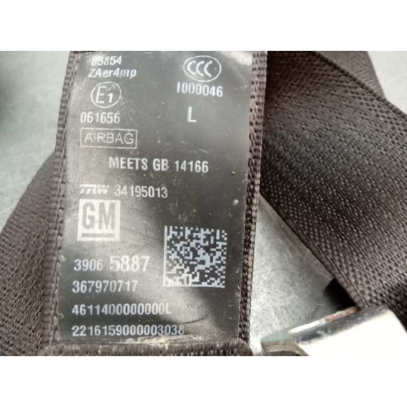 Recambio de kit airbag para opel astra k lim. 5türig dynamic referencia OEM IAM 13367763 SIN CENTRALITA 