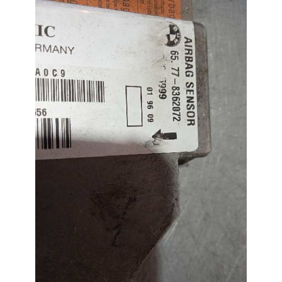 Recambio de centralita airbag para bmw serie 5 berlina (e39) 2.5 turbodiesel cat referencia OEM IAM 65778362072  