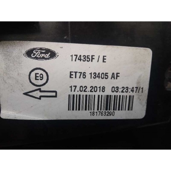 Recambio de piloto trasero izquierdo para ford tourneo courier (c4a) titanium referencia OEM IAM ET7613405AF  