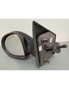 Recambio de retrovisor izquierdo para renault twingo acces referencia OEM IAM 7701067332 NEGRO MANUAL