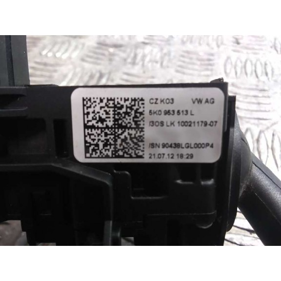 Recambio de mando multifuncion para volkswagen golf vi variant (aj5) 1.6 tdi dpf referencia OEM IAM 5K0953507AS  