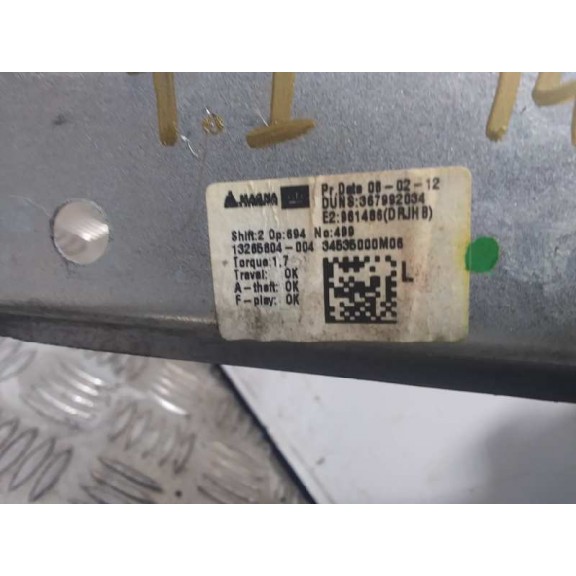 Recambio de elevalunas trasero izquierdo para opel meriva b 1.7 16v cdti referencia OEM IAM 13265804004  