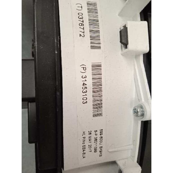 Recambio de cuadro instrumentos para volvo v40 2.0 diesel cat referencia OEM IAM 31453103 31453103 260KMH--6000RPM