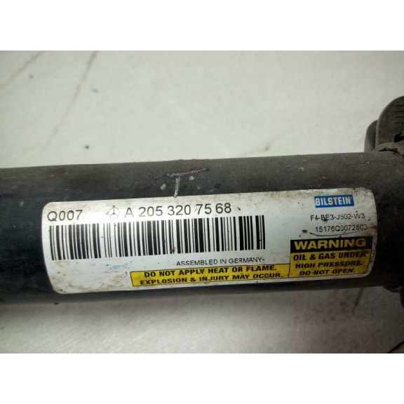 Recambio de amortiguador delantero derecho para mercedes-benz clase c w205 c200 bluetec referencia OEM IAM A2053207568  
