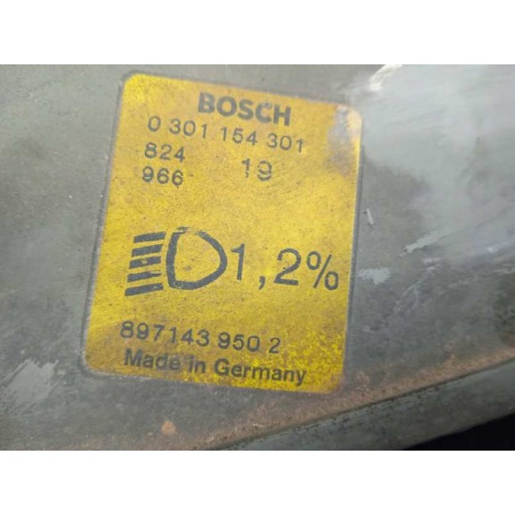 Recambio de faro izquierdo para opel frontera b basis referencia OEM IAM 8971439502 0301154301 897143950