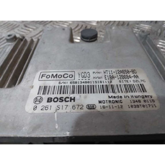 Recambio de centralita motor uce para ford tourneo courier (c4a) titanium referencia OEM IAM 0261S17672  