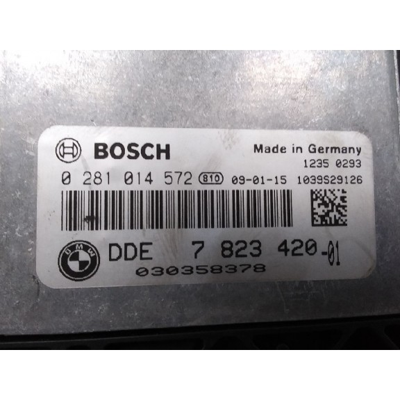 Recambio de centralita motor uce para bmw serie 3 berlina (e90) 320d referencia OEM IAM 7823420 0281014752 